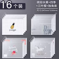 16 инсталляций (серия фруктов+Four Seasons+март Sakura+Unicorn)