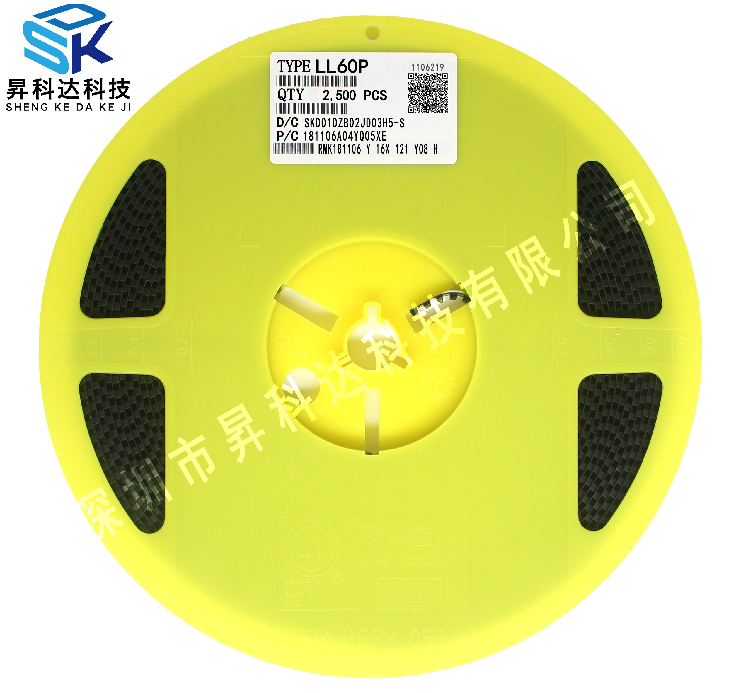 LL60P 1206 SMD detector diode LL-34 1N60P cylindrical glass tube 1000 = 50 yuan