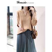 HARSIDE sweater 2020 new women short foreign style sweater women pullover cute Japanese wool sweater