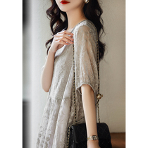 HARSIDE French silk gentle and heavy silk - silk dress female