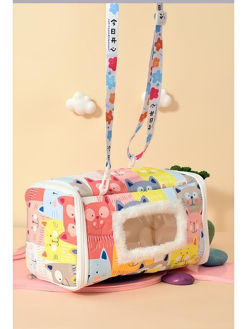 Parrot Warm Nest for Autumn and Winter, Cotton Nest for Cockatiels, Budgerigars, Lovebirds, Thickened and Warm, Suitable for Small Sun Conures for Winter Use