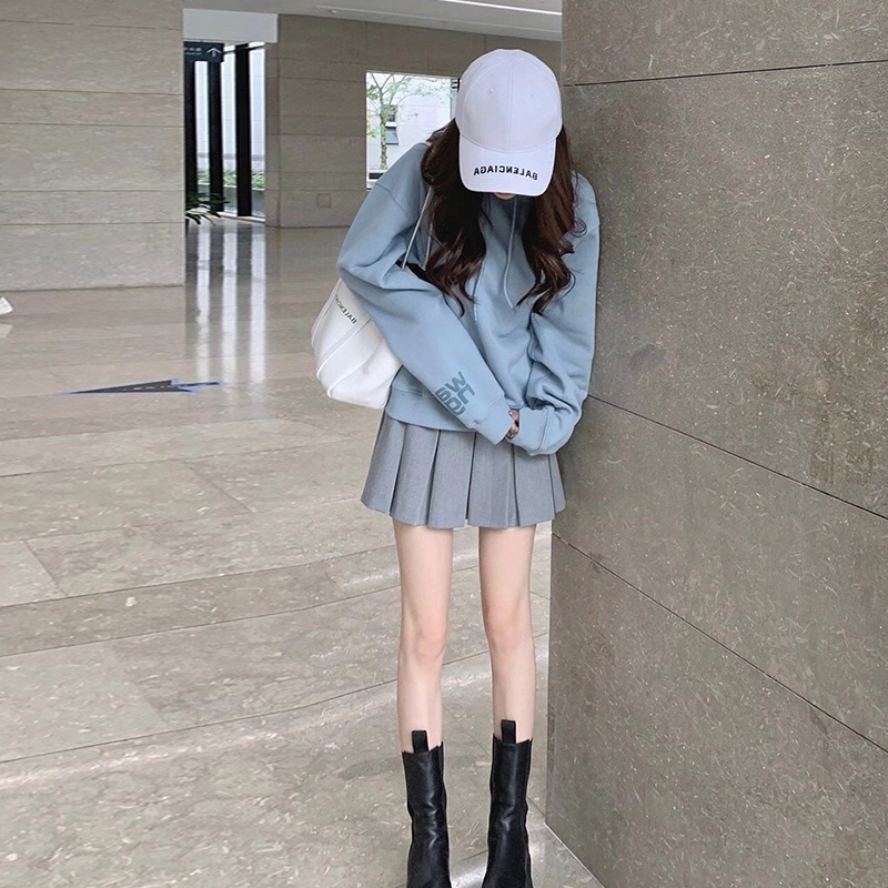 2022 new autumn clothes light and mature style temperament Yujie fried street fashion suit female fried street casual thick cotton two-piece suit