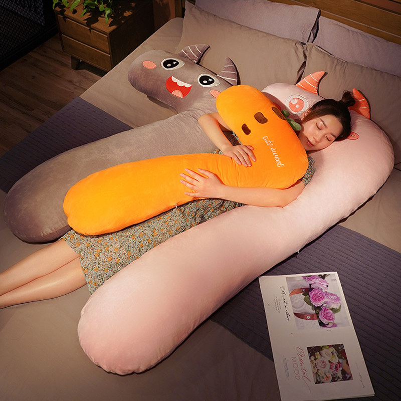 Girls sleeping special strip holding pillow pregnant woman side sleeping clip legs pillow boys' bunk bed with pillow removable washable-Taobao