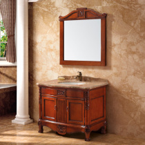 MICAWA M-4807SF-2 Antique Solid Wood Bathroom Cabinet