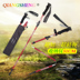 Mạnh mẽ mạnh mẽ trekking cực cực nhẹ kính thiên văn khóa gấp ngoài trời chống trượt người già mía phụ kiện phần tay cầm thẳng - Gậy / gậy 	gậy chống kiêm ghế ngồi Gậy / gậy
