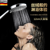 German pressurized shower nozzle hose set Rain water heater Household bath single-head bath flower wine large