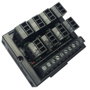 JLing direct sales 8-bit input field terminal block DX08D1 high level and low level can choose a large number of spot direct shooting