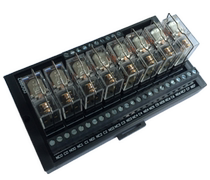 JLING Direct Omron open and close relay module 2-way 4-way 8-way 24V Enter the end subdesk spot