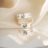 Небольшое дизайнерское модное кольцо, изысканный стиль, серебро 925 пробы