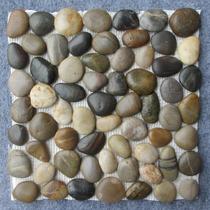 Pebble stone floor tile mosaic tile balcony wall brick pool fish pond stone mesh garden courtyard stone road