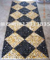 Customized natural rain stone cobblestone walking carpet Stone Road