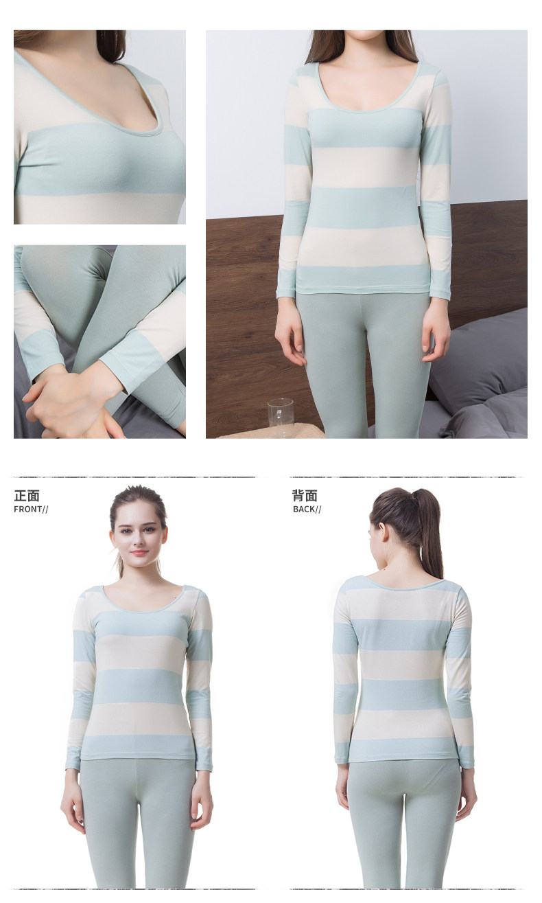 Sous-vêtement thermo jeunesse simple en coton - Ref 749782 Image 34
