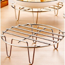 Steaming rack Steamed Fish Steamer Triangle Steamed Stuff Bracket Pan in stainless steel steamer Waterproof Multifunctional High Pressure Cooker