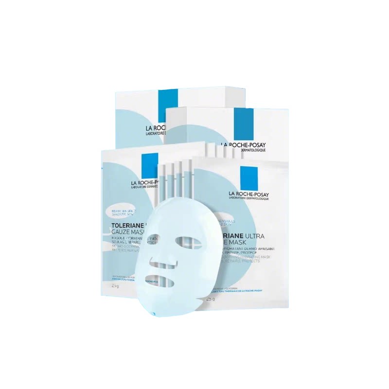 理肤泉特安面膜舒缓修护褪红补水*10片