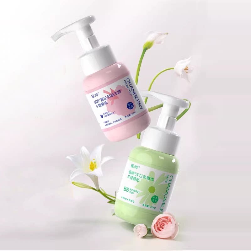 毓婷私处洗护液女生私密护理液女性日常清洁私处清洗液蔓越莓乳酸