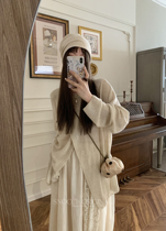 Money Mercy West Lazy Mercerized Wool Knit Jersey Irregular lazy wind Loose Soft Glutinous cross casual sweaters women