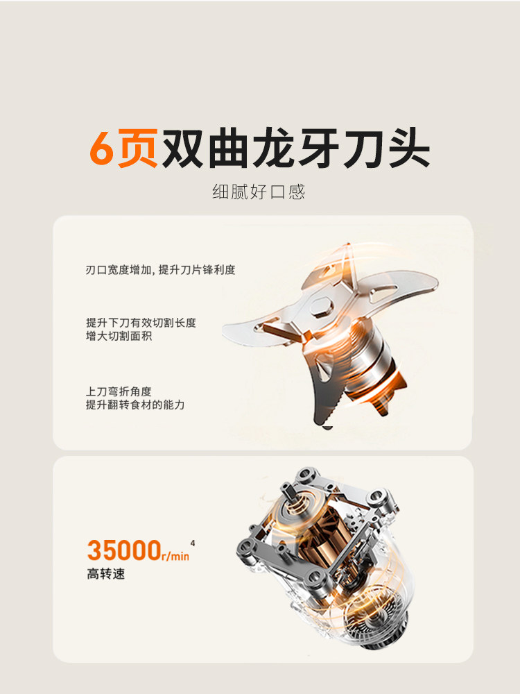 Joyoung Blender, Household Soy Milk Maker, Fully Automatic, Quiet, Multi-Grain Food Processor, Official Flagship Product