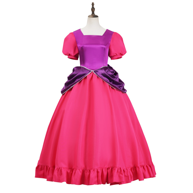 Fairy Tale Cinderella Cosplay Costume, Cinderella's Evil Purple Sister Dress, Performance Costume, Stage Performance Costume, C Costume Fairy Tale Cinderella Cosplay Costume, Cinderella's Evil Purple Sister Dress, Performance Costume, Stage Performance Costume, C Costume