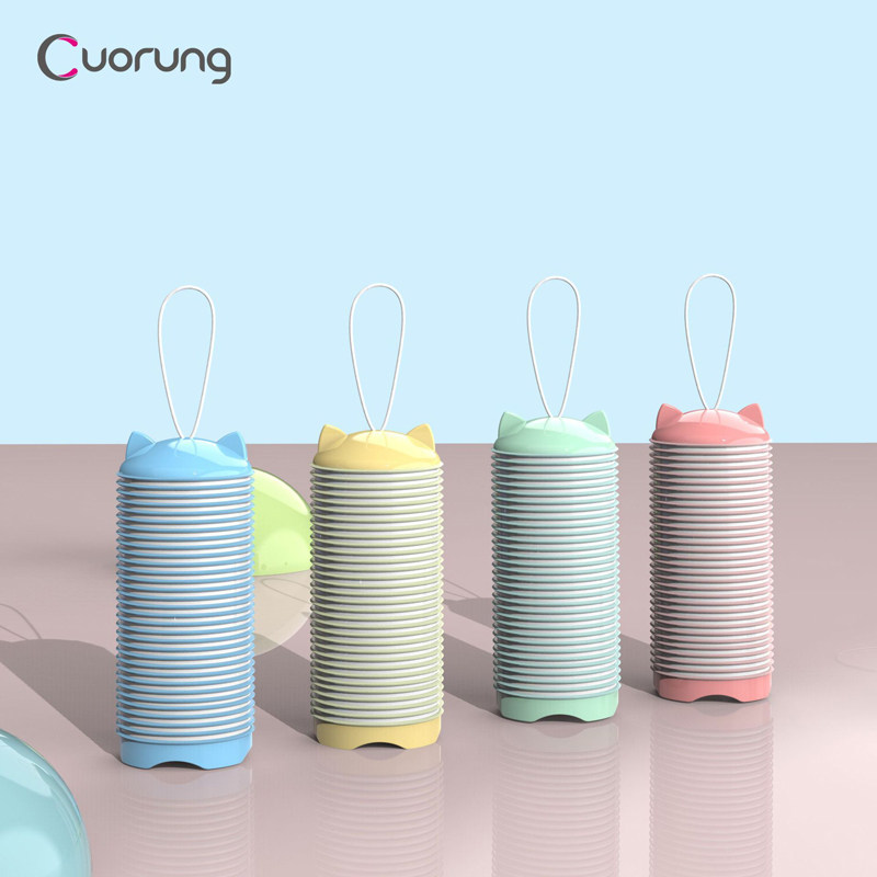 USB rechargeable heating internet celebrity curling tube inner button short hair eight-character curly stereotyped self-adhesive air bangs fixed artifact