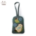 KINE mèo vải dễ thương nữ đa chức năng thẻ gói xu ví vải túi túi chìa khóa xe túi 02101 - Trường hợp chính túi đựng chìa khóa Trường hợp chính