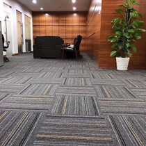 Commercial fireproof flame retardant B1 Office meeting room office building full of squares splicing PVC nylon carpet