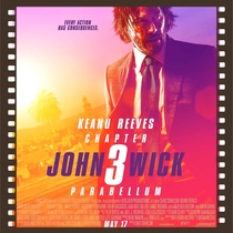 John Wick Trilogy 1-3 Complete Movie Promotional Poster Chinese Subtitles Ultra HD 4K