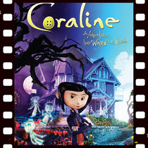 Ghost Mother Coraline 2009 American movie Gao Yan Chinese subtitles non-promotional poster