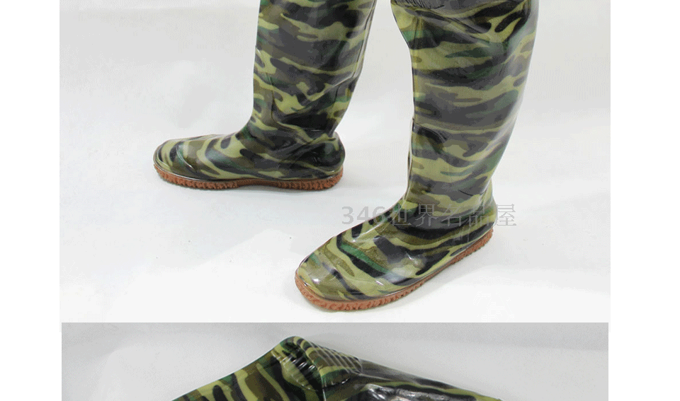 Chaussures - bottes caoutchouc homme - semelle tendon - Ref 974911 Image 8