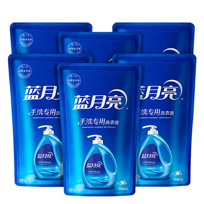 蓝月亮洗衣液12斤手洗袋装补充装 香味持久整箱批家用促销组合装