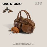 Демисезонная сумка через плечо, модная портативная подушка, сумка на одно плечо, Южная Корея