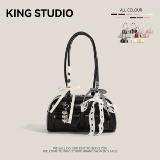 Вместительная и большая сумка подмышку, сумка на одно плечо, в корейском стиле, Южная Корея