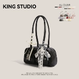 Вместительная и большая сумка подмышку, сумка на одно плечо, в корейском стиле, Южная Корея