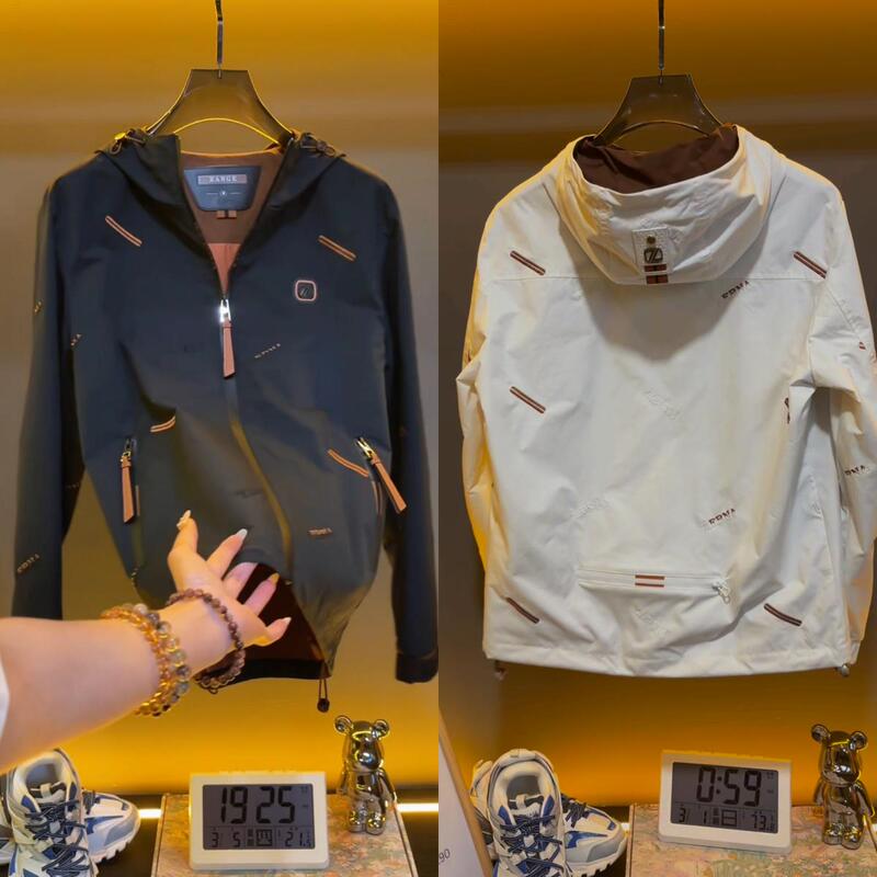 Men's Casual Commuter Style Fashion Light Luxury Versatile Designer Spring and Summer New Casual Jacket