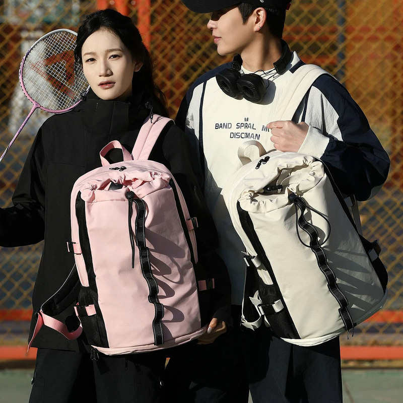 German Independent Shoe Compartment Men's Waterproof Sports Fitness Bag Tennis Bag Women's Backpack Lightweight Badminton Racket Bag German Independent Shoe Compartment Men's Waterproof Sports Fitness Bag Tennis Bag Women's Backpack Lightweight Badminton Racket Bag
