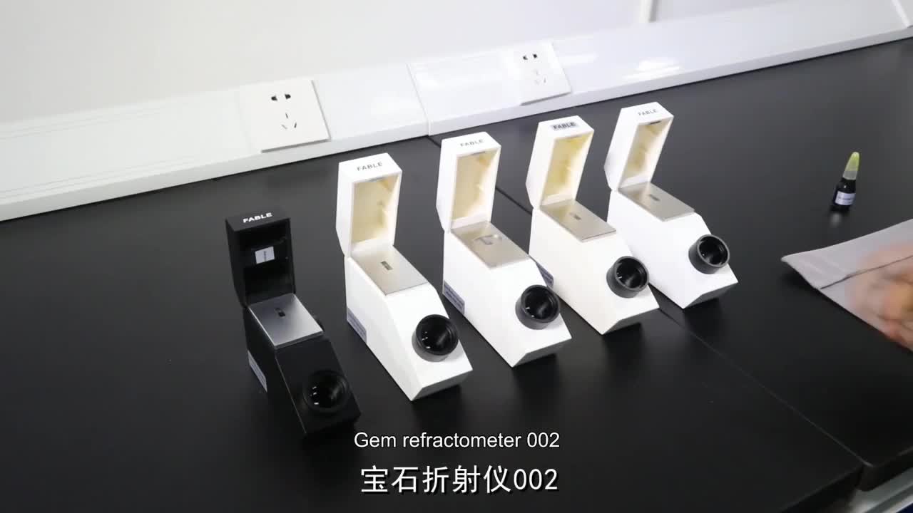 Professional Refractive Index For Jewelry And Gem With Testing Range Of 1.35 1.85 With 0.02 Nd