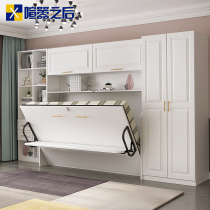 Integrated desk bookcase Invisible Bed Combo Book House Multifunction with bookcase wall bed folding wall bed 8CH-019