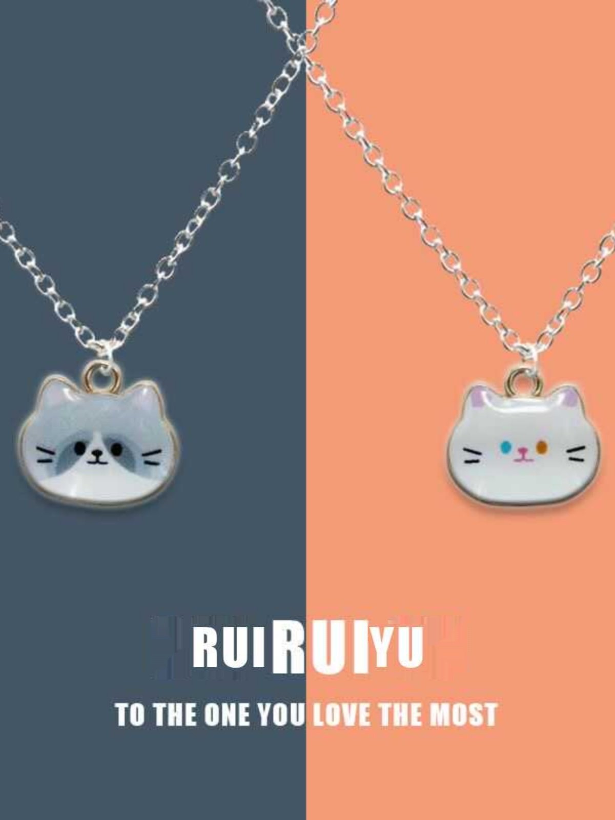 Cute Cat Necklace for Women ins Niche Design High-End Clavicle Chain 2024 New Versatile Gift for Best Friends