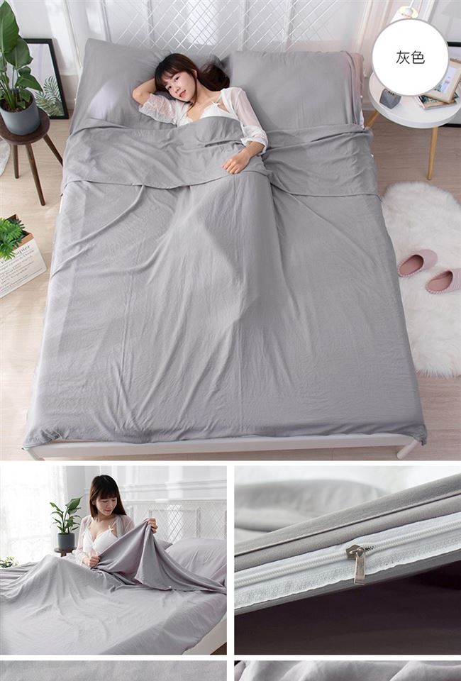 Bảo tàng thiết yếu cửa hàng du lịch qua túi ngủ bẩn trong nhà du lịch đơn đôi di động mỏng tinh khiết - Túi ngủ túi ngủ lông vũ