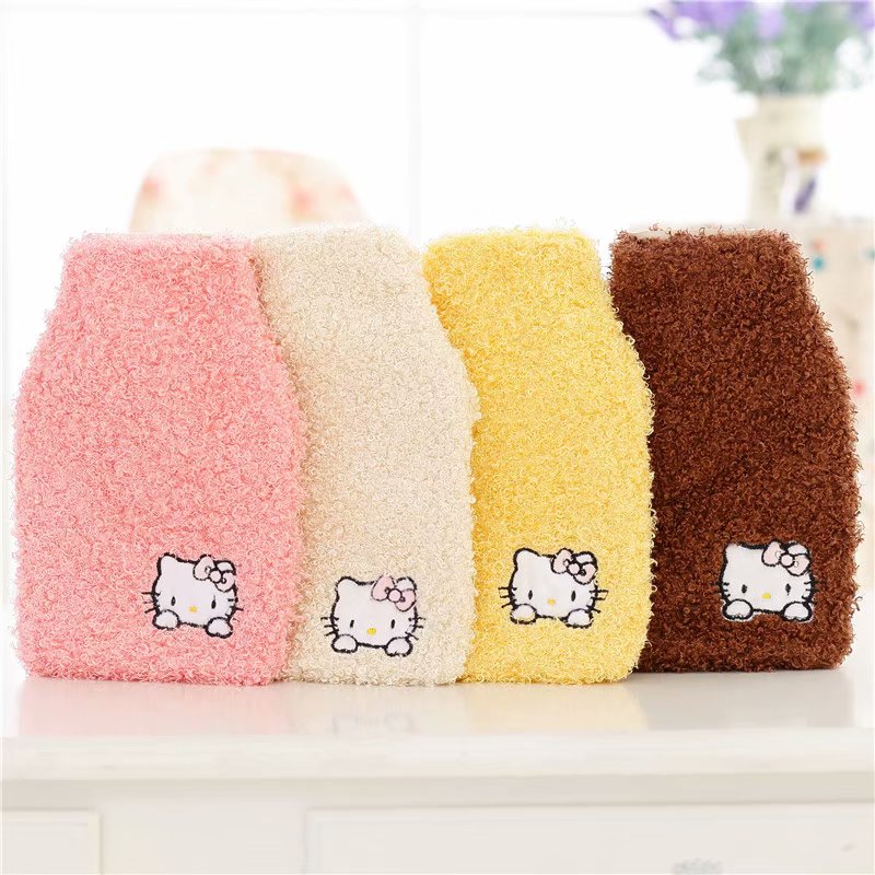KT cat hot water bag warm water bag filling water warm hand treasure plush toy plush female student adult household supplies