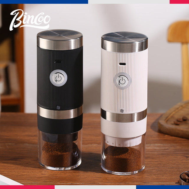 Bincoo ເຄື່ອງ grinder ຖົ່ວໄຟຟ້າໄຮ້ສາຍ Portable grinder ກາເຟຫມາກຖົ່ວໃນຄົວເຮືອນ grinder ອັດຕະໂນມັດຂະຫນາດນ້ອຍ