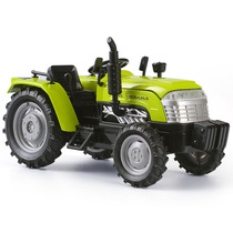 Alloy tractor toys children simulate farmer car model sound and light back tractor farm farm farm car