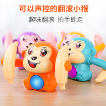 Baby Music Toys Monkey Children Sound-Control Monkey Banana Monkey Boy Baby Knowing Electric Roll Little Monkey