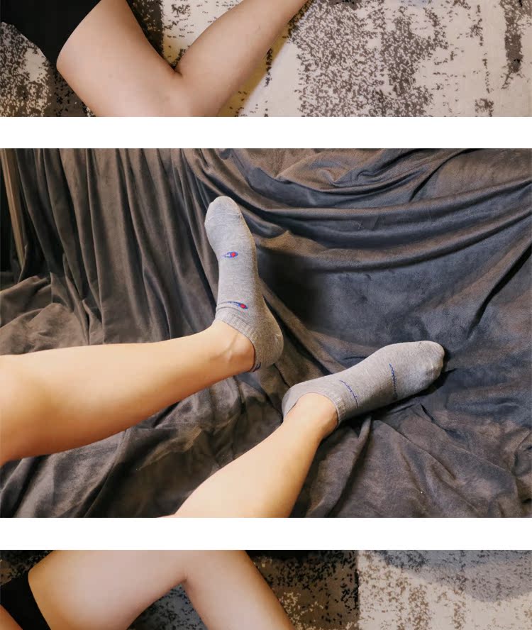 Tide thương hiệu vớ nam vớ vớ thể thao vớ vớ chuỗi bông nông miệng đôi vớ đường phố hip hop vớ vớ - Vớ thể thao vớ nike cổ cao