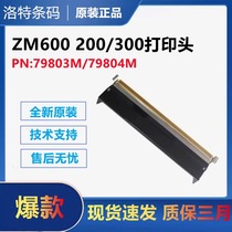 Original ZM600 Z6M 203 300dpi barcode print head 79803 79804M thermal original