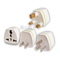 Conversion socket triple-turn adapter travel socket plug conversion plug