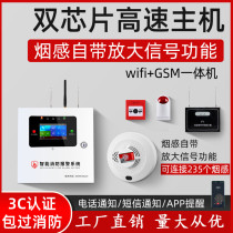 Intelligent Wireless Factory Smoke Alarm Smoke Sensation Host Remote System Inductive Network Type Commercial Fire Special