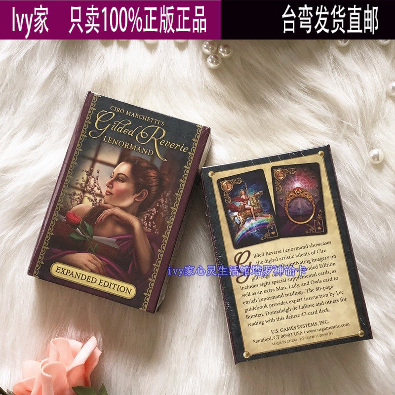 Gilded Reverie Lenormand Gilded Linnoman Carrenoman English translation is attached
