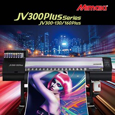 Фото машины mimaki写真机 mimaki jv300-130/160plus 户内户外进口高精写真机