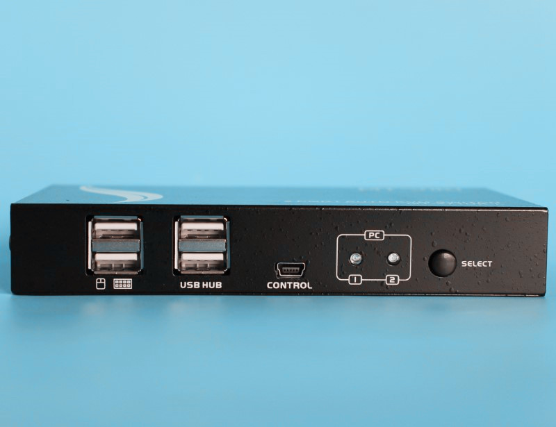 New Maxtor MT-271UK-L 2-port KVM switch automatic USB hotkey multi-computer switch wiring