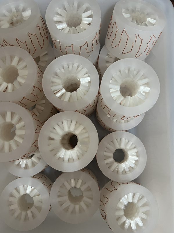 Pp Round Brush Nylon Silk Pull Knife Cleaning Brush Latte Art Machine Brush Feeding Machine Brush